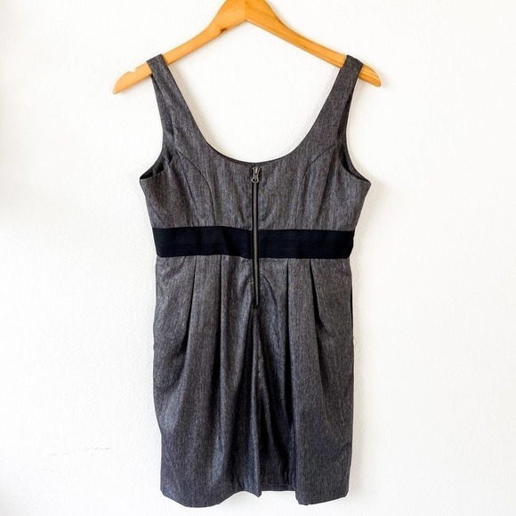 Jack by BB Dakota Charcoal Grey/Black Dress S Small - Picture 5 of 6